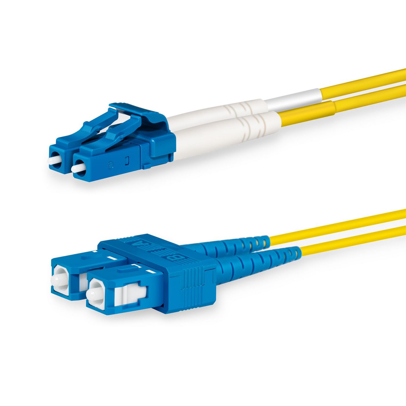 Lanview LC-SC Singlemode fibre cable  Duplex 10m OS2 9/125 LSZH  LVO231495 - eet01