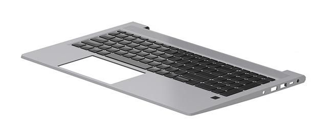HP TOPCover W/KB CP DSC GR M26113-041, Keyboard, German,  M26113-041 - eet01
