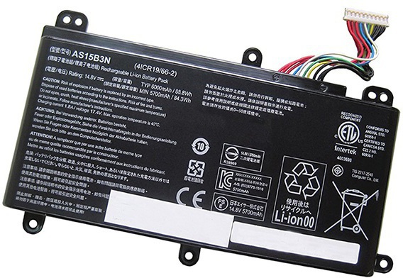 CoreParts Laptop Battery for Acer 86Wh, 14.8V 5800mAh, for Acer  MBXAC-BA0086 - eet01