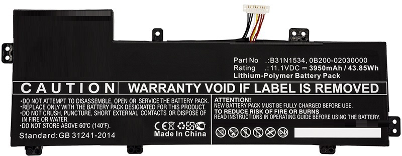 CoreParts Laptop Battery For Asus MBXAS-BA0172, Battery, ASUS,  MBXAS-BA0172 - eet01