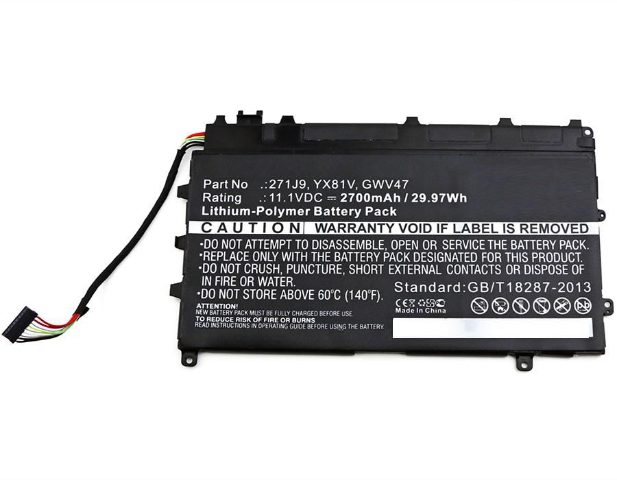 CoreParts Laptop Battery for Dell 24Wh Li-Pol 11.1V 2200mAh  MBXDE-BA0106 - eet01