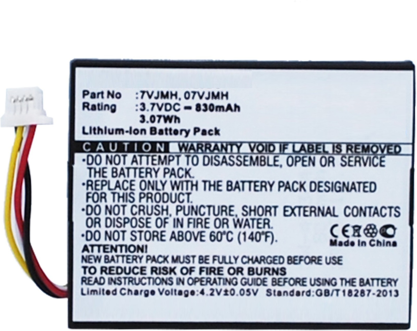 MicroBattery Battery for  RAID Controller 3.071Wh Li-ion 3.7V 830mAh MBXRC-BA008 - eet01