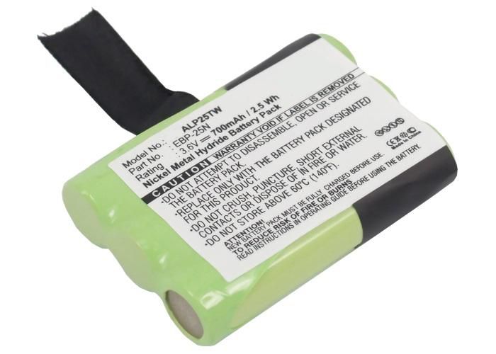 CoreParts Battery for Two Way Radio 2.52Wh Ni-Mh 3.6V 700mAh  MBXTWR-BA0006 - eet01