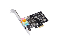 MicroConnect 5.1 Channels PCIe sound card Main chip : CMI 8738 MC-CMI6CH-PCIE - eet01