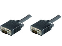 MicroConnect Full HD SVGA HD15 cable 1m Monitor Cable, Black MONGG1B - eet01