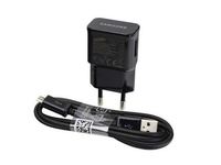 MSPP2860B MicroSpareparts Mobile Micro USB Charger EU plug Black 5V 2A - eet01