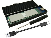 MicroStorage M.2 PCIe NGFF NVME to USB 3.0/ 3.1 Enclosure Type M MSUB8001 - eet01