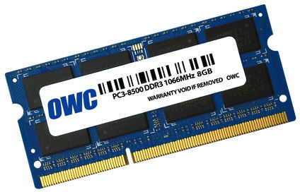 OWC 8.0GB PC3-8500 DDR3 1066MHz **New Retail** OWC8566DDR3S8GB - eet01