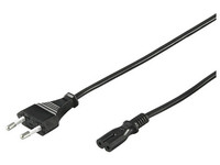 PE030712 MicroConnect Power Cord Notebook 1.2m Black  - eet01