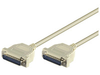 MicroConnect DB25-DB25 2m M/M 1:1 wired, shielded, moulded PRIGG2I - eet01