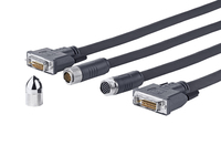 VivoLink Pro DVI-D Cross Wall cable 15M Support 1920*1080P 60Hz PRODVICW15 - eet01