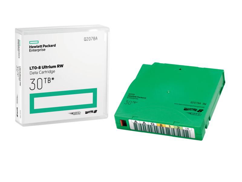 HP LTO-8 Ultrium Data Cartridge  Non Custom labeled, 20-pack  Q2078AN - eet01
