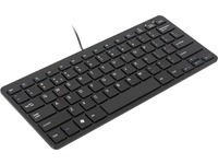 R-Go Tools Compact Keyboard, (UK), black QWERTY, wired. Windows, Linux RGOECUKBL - eet01