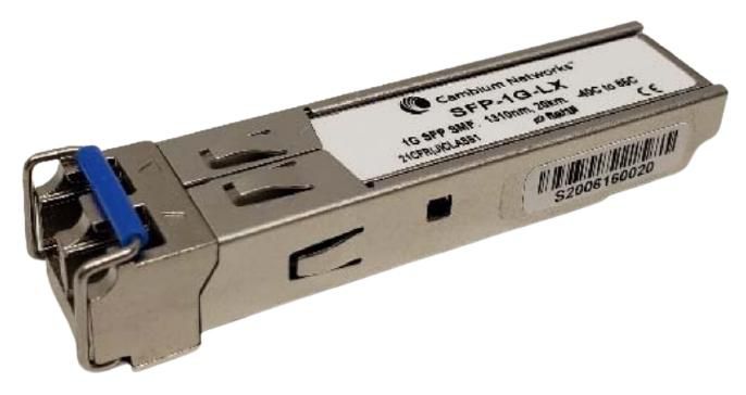 Cambium Networks 1G SFP SMF LX Transceiver,  1310nm. -40C to 85C  SFP-1G-LX - eet01