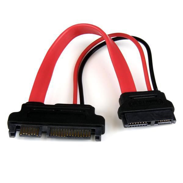 StarTech.com SLIMLINE SATA TO SATA ADAPTER 6in Slimline SATA to SATA  SLSATAADAP6 - eet01