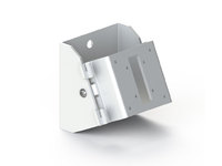 Ergonomic Solutions Wall mount, angled - BLACK No VESA SPM115-02 - eet01