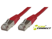 MicroConnect SSTP CAT6 2M RED LSZH  SSTP602R - eet01