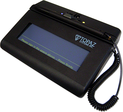 Topaz SigLite 1x5 Bluetooth Systems SigLite, 112 x 35 mm,  T-S460-BT2-R - eet01