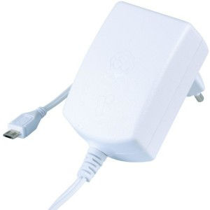 Raspberry Pi 13W Plug In Power Supply 5.1V,  2.5A (White) 5V/2.5A USB  T5875DV - eet01