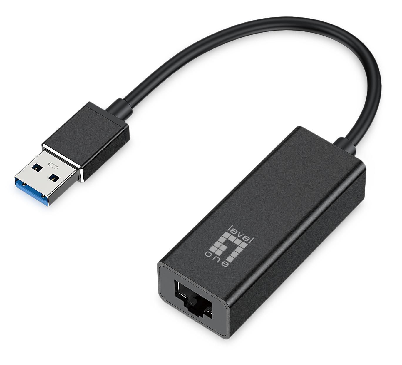LevelOne USB Gigabit Ethernet Adapter USB-0401 Gigabit USB Network  USB-0401 - eet01