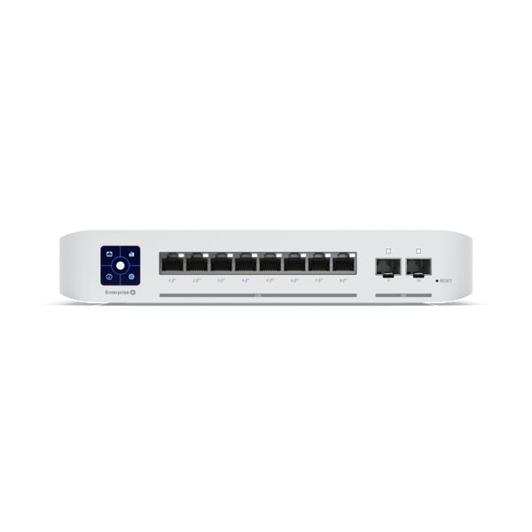 Ubiquiti Networks Managed Layer 3* switch with  (8) 2.5GbE RJ45 ports with  USW-ENTERPRISE-8-POE - eet01
