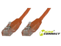UTP602O MicroConnect U/UTP CAT6 2M Orange LSZH Unshielded Network Cable, - eet01