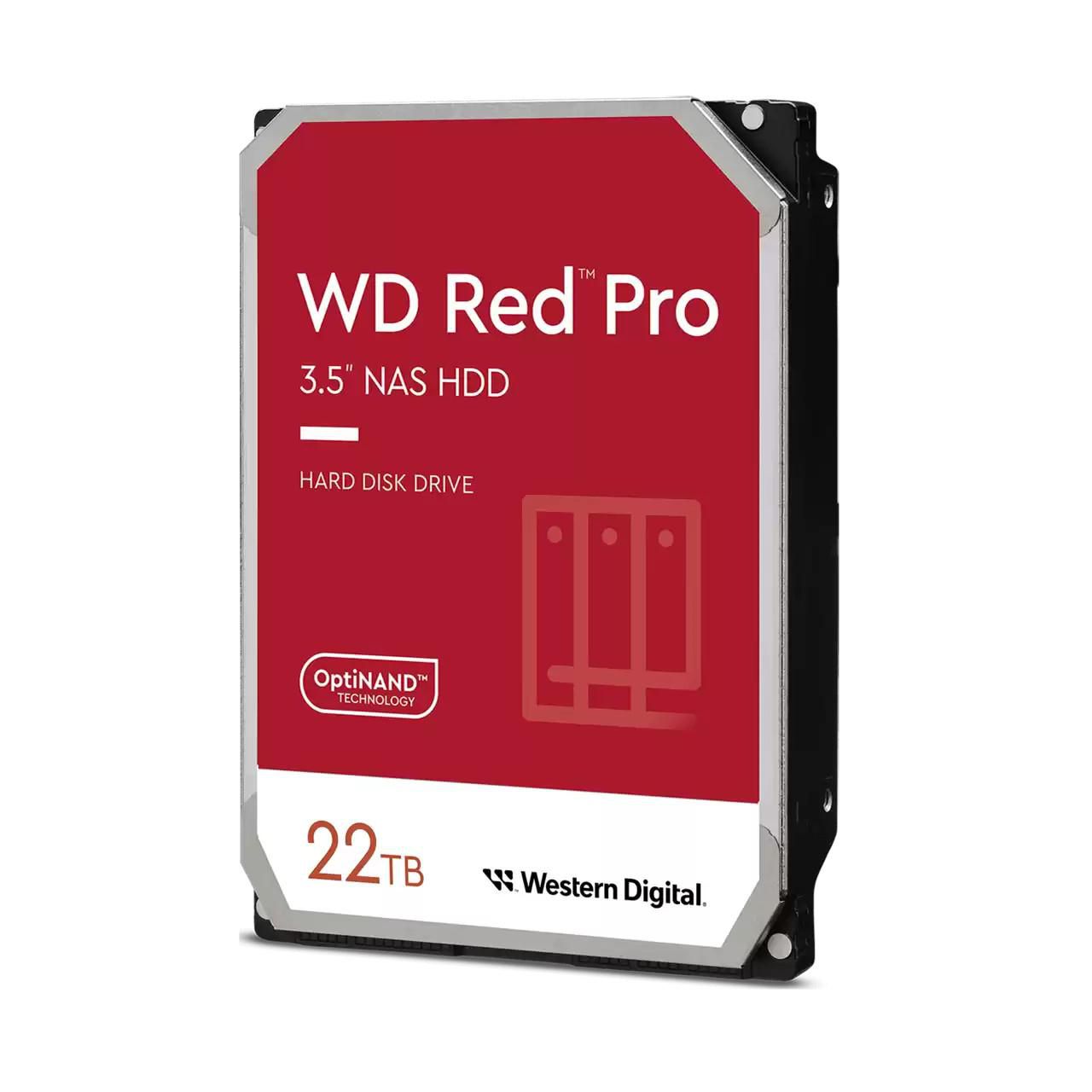 Western Digital 22TB RED PRO 512MB CMR 3.5IN  WD221KFGX - eet01