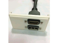 Vivolink Outlet Panel Displayport+HDMI . WI221267 - eet01