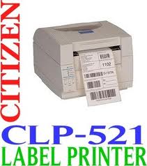 Citizen Clp-521 Z Thermal Barcode Printer JM10-M01 - Refurbished