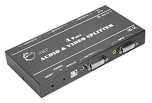 Ce-d20411-s1 siig 1x4 Dvi & Audio Splitter Us Ac - NA01