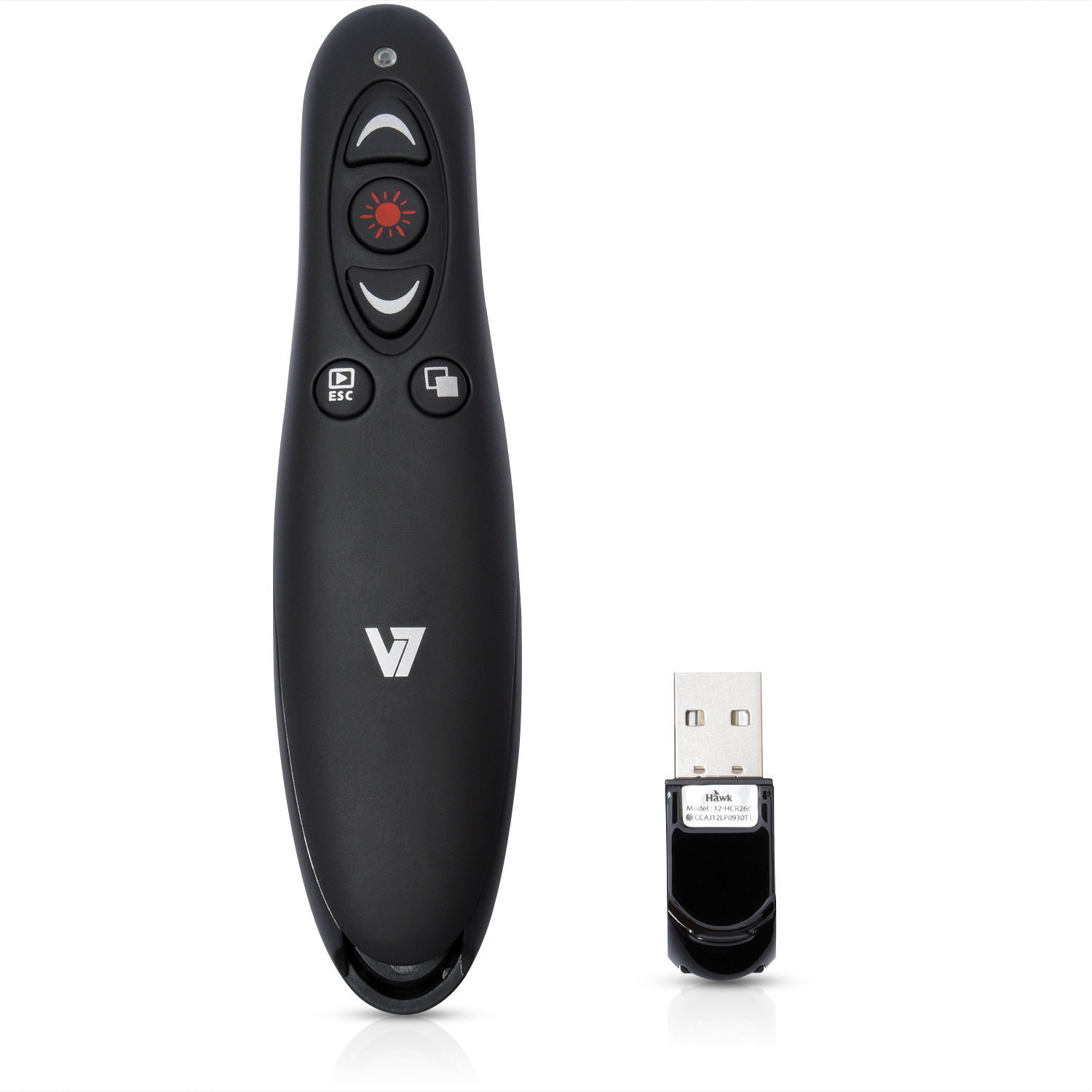 V7 - Input Devices               V7 Wireless Presenter 2.4ghz        Incl Usb Dongle Wth Card Reader     Wp1000-24g-19eb
