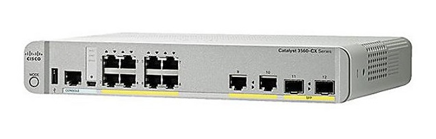 Cisco - Networking: Midrange Swi Cisco Catalyst 3560-cx 8 Port       Poe Ip Base                      In Ws-c3560cx-8pc-s