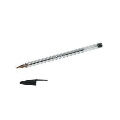 bic Bic Cristal Ball Pen Large 0.6mm Black  - (pk50) 880648 - AD01