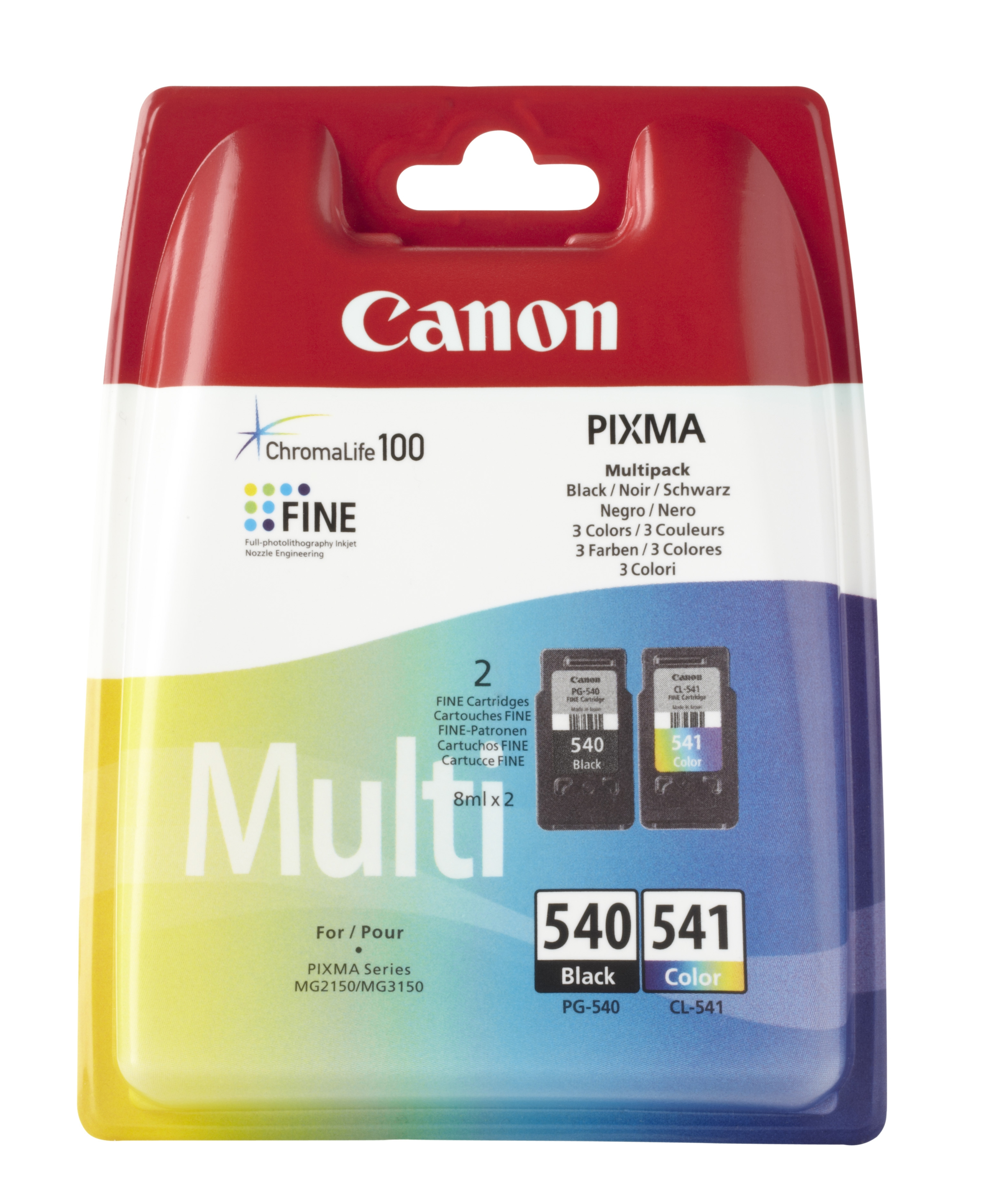 Can54321       Canon Pg-540 Cl-541 Multi Pack Value Pack Blistered                                         - UF01