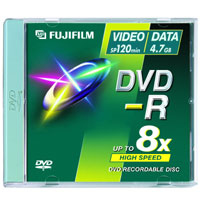 Fu47586        Fuji Dvd-r Jewel Case          10 Pack 4.7gb 16x                                            - UF01
