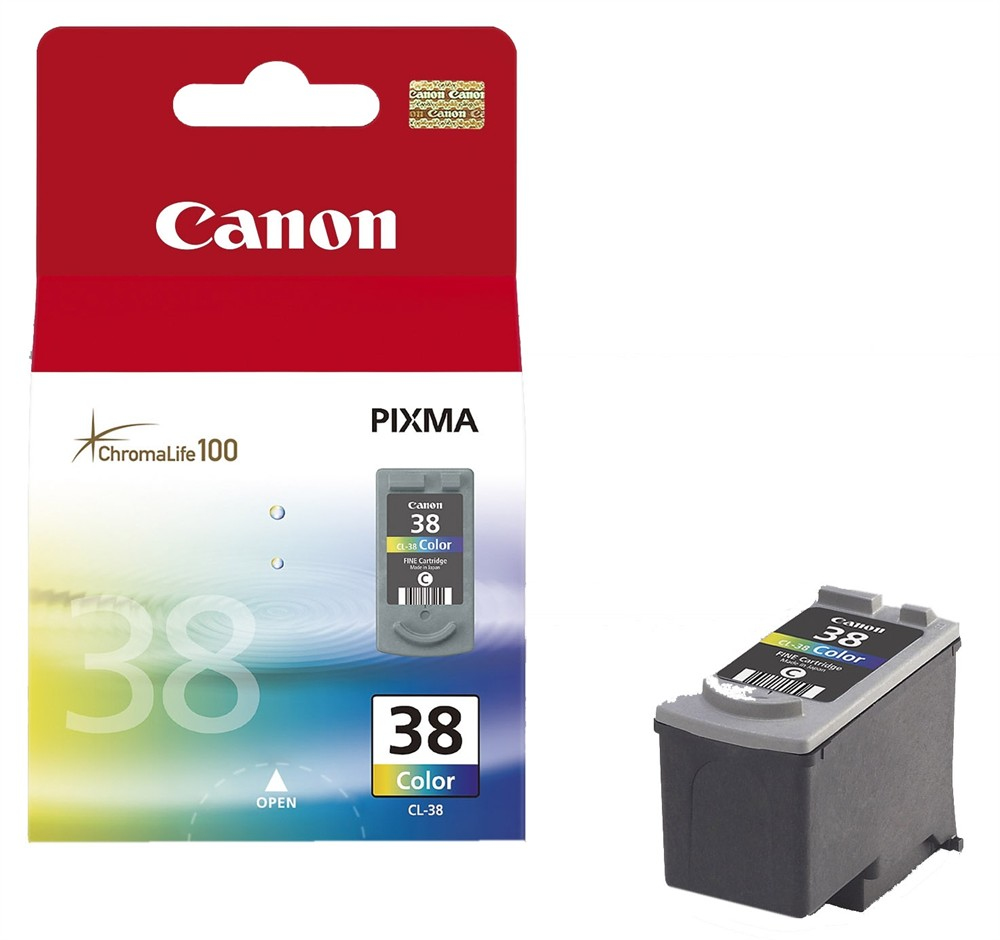 Can22321       Canon Bj Cl-38 Colour Ink      Pixma Ip1800 2500                                            - UF01