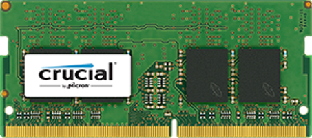 Crucial - DDR4 - 8 GB - SO-DIMM 260-pin - 2400 MHz / PC4-19200 - CL17 - 1.2 V - Unbuffered - Non-ECC CT8G4SFS824A - C2000