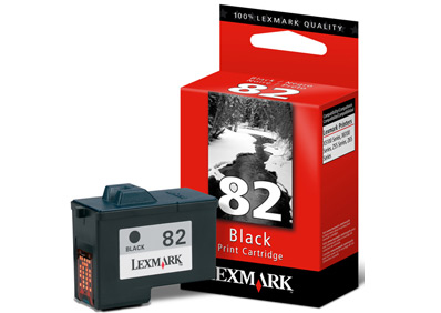 Remanufactured Lexmark 18L0032E (82) Black Ink Cartridge 18L0032 - rem01