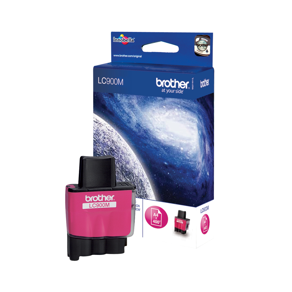 Blue Box Compatible Brother (LC900M) Magenta Ink Cartridge LC900M - rem01