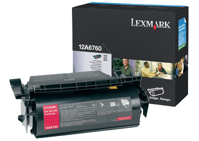 Remanufactured Lexmark 12A6760 Black Toner Cartridge 10K 12A6760 - rem01