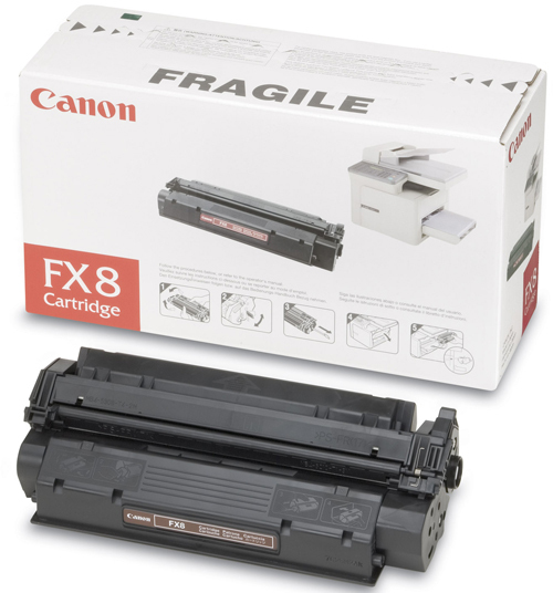 Remanufactured Canon FX8 Toner Cartridge Black FX8 - rem01