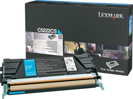 Remanufactured Lexmark 00C5222CS Toner Cartridge Cyan 00C5222CS - rem01