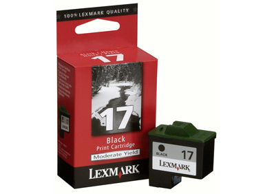 Remanufactured Lexmark 10N0217E (17) Black Ink Cartridge 10N0217 - rem01
