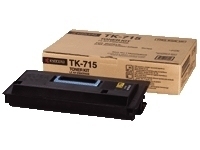 Remanufactured Kyocera TK715 Toner Cartridge Black 30K TK715 - rem01