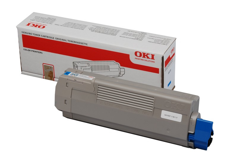Remanufactured Oki 44315307 Cyan Toner Cartridge (6k) 44315307 - rem01