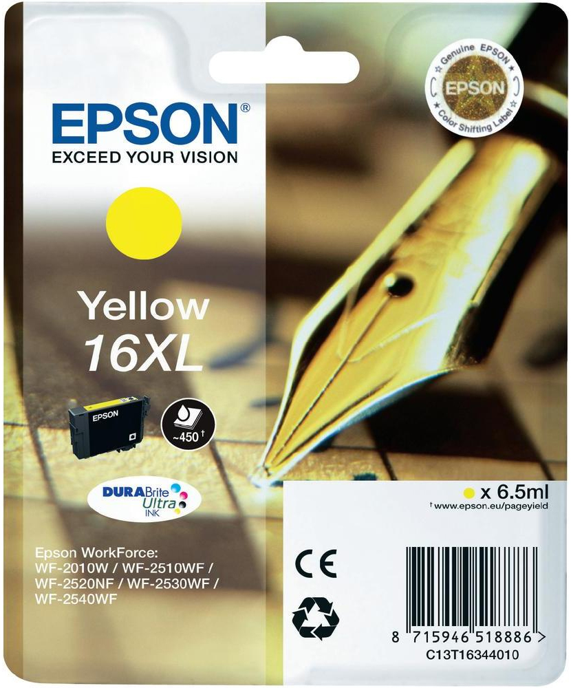 Compat Epson C13T16334010 (16XL) Yellow Cartridge C13T16344010 - rem01