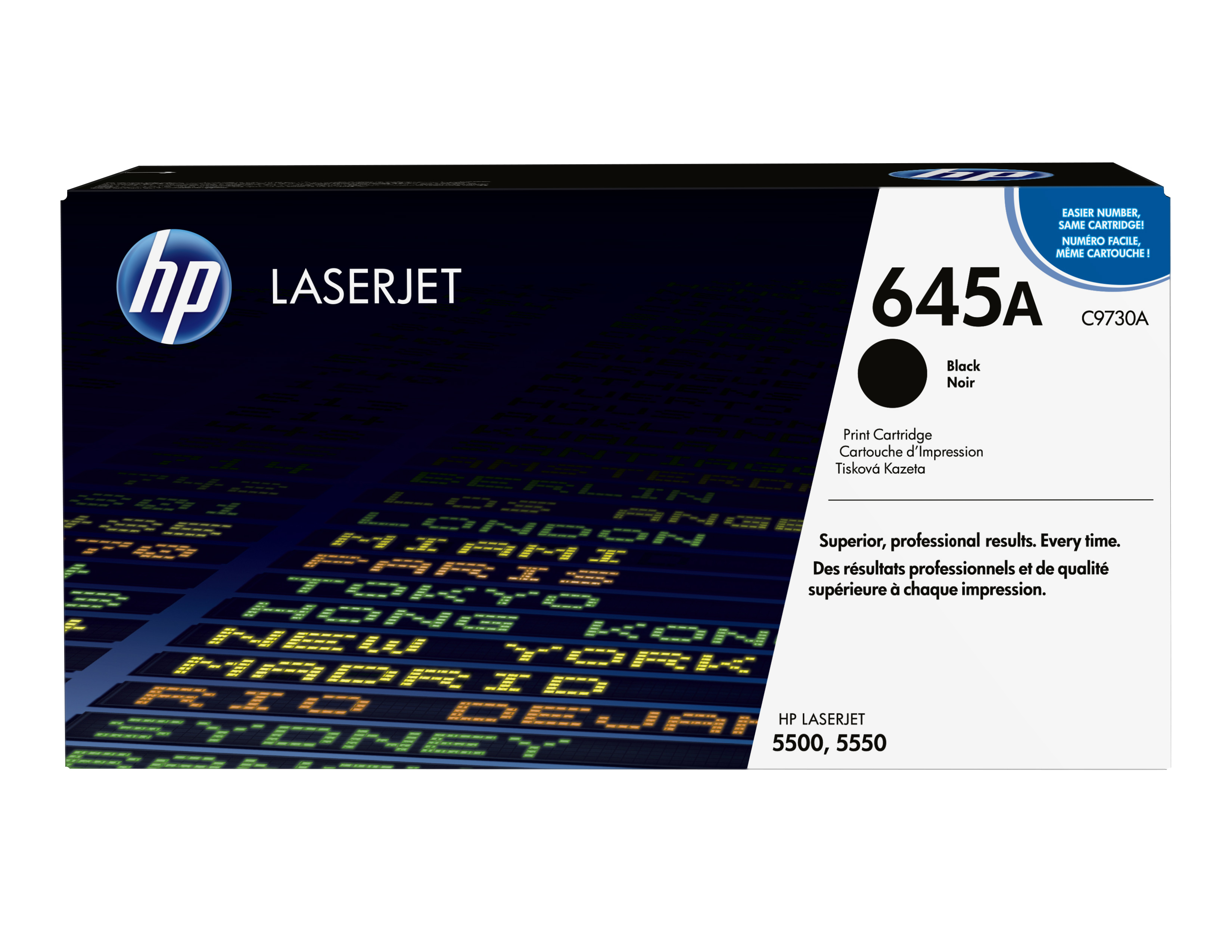 HP Hp Black Toner Cartridge Laserjet 5500 13k C9730a - AD01