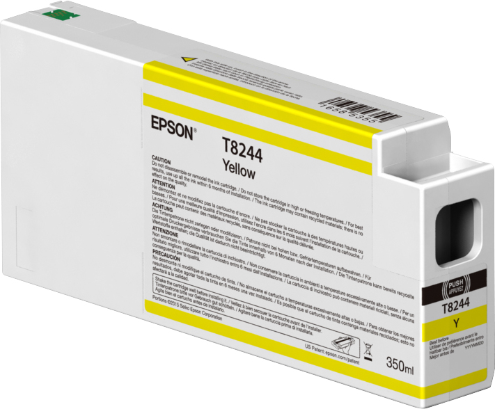 Epson Epson T8244 Ink Cartridge Yellow 350ml C13t824400 - AD01