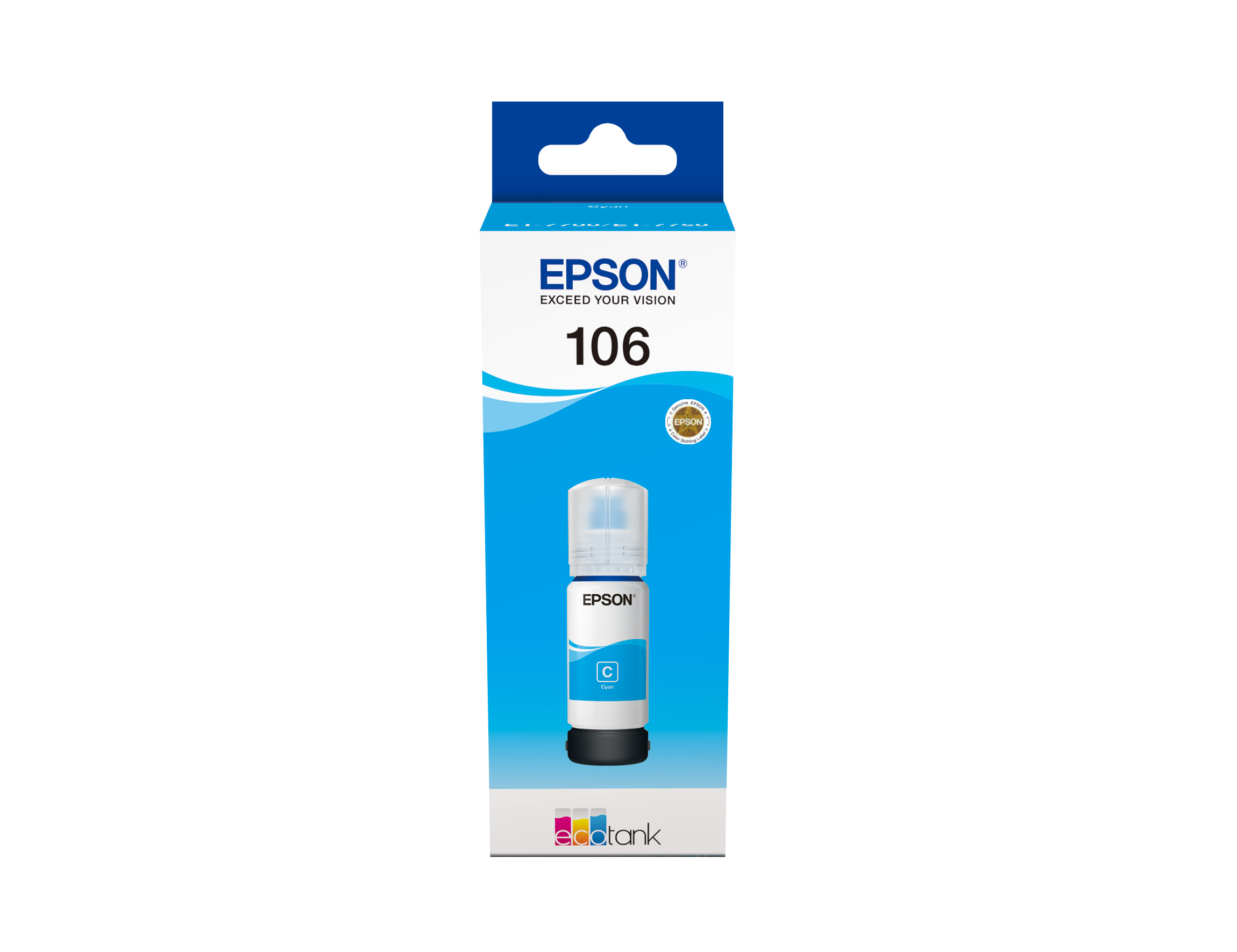 106 Ecotank Cyan Ink Bottle C13t00r240 - WC01