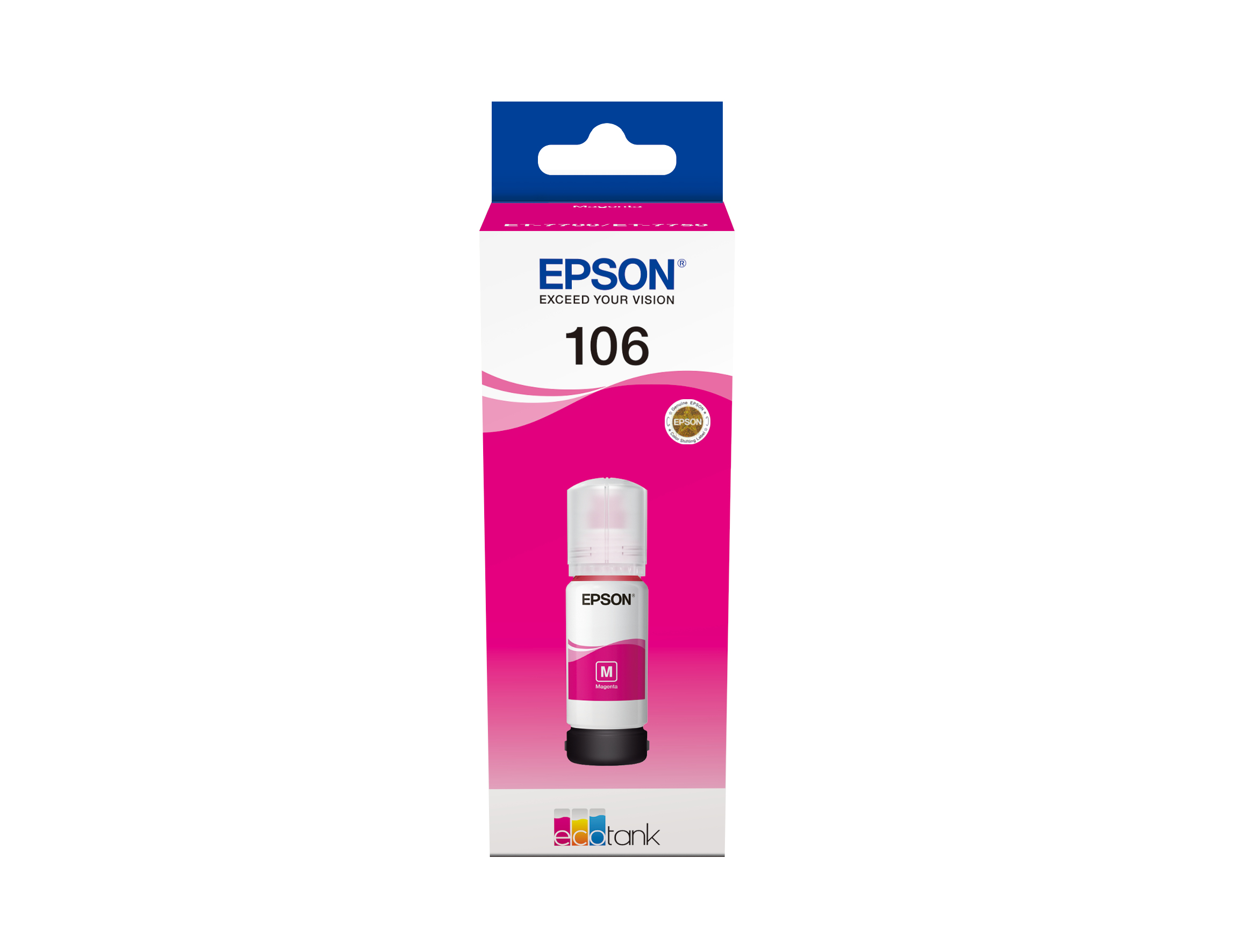 106 Ecotank Magenta Ink Bottle C13t00r340 - WC01